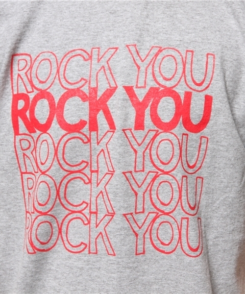 SHIPS JET BLUE(シップスジェットブルー)の「★★GMT(ジェネラルミーンティーシャツ): ROCK YOU Tシャツ(Tシャツ/カットソー・メンズ・グレー・SMALL/MEDIUM/LARGE)」の4枚目の写真