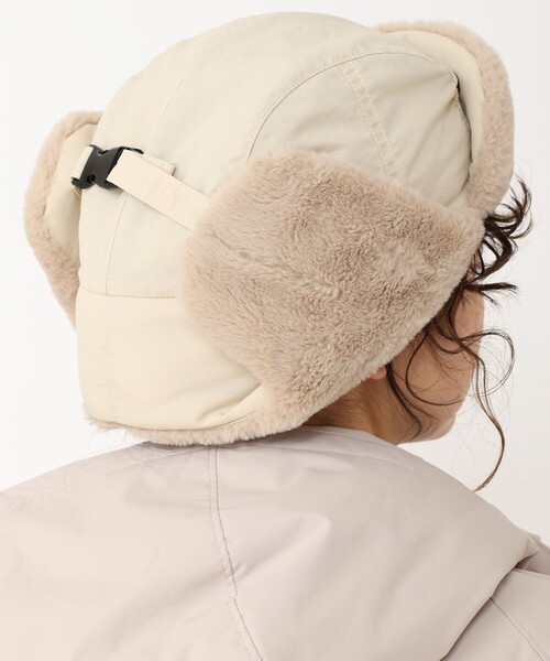 Columbia(コロンビア)の「Columbia/ キースハイツフライトキャップ /コロンビア /ファー /中綿(キャップ・メンズ・グリーン/ブラック/ブラウン/ブラック×ブラック/ベージュ/モスグリーン/グリーン系その他/ホワイト/ブラック系その他・ONE SIZE)」の13枚目の写真