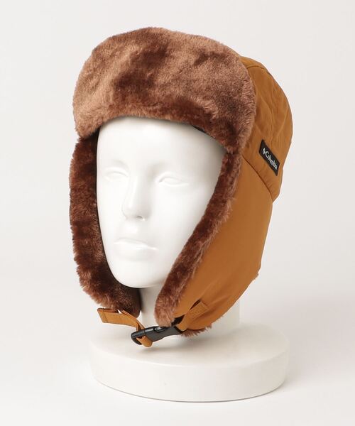 Columbia(コロンビア)の「Columbia/ キースハイツフライトキャップ /コロンビア /ファー /中綿(キャップ・メンズ・グリーン/ブラック/ブラウン/ブラック×ブラック/ベージュ/モスグリーン/グリーン系その他/ホワイト/ブラック系その他・ONE SIZE)」の20枚目の写真