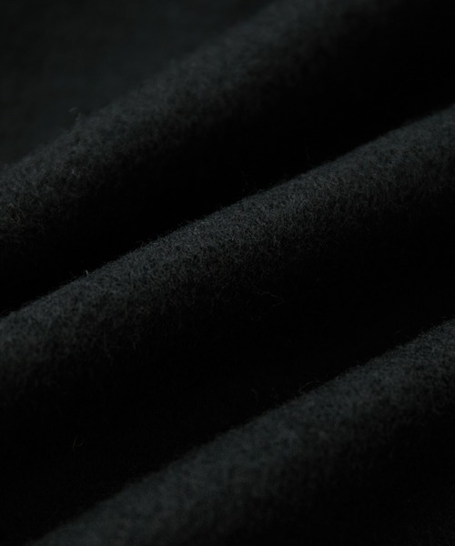 ADAM ET ROPE'（アダムエロペ）の「【サステナブル】ビッグラペルコート（その他アウター・レディース・チャコールグレー/ブラック/クリーム・FREE）」の13枚目の写真