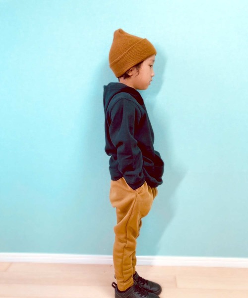 Carhartt（カーハート）の「carhartt ニットビーニーキャップ（ニットキャップ/ビーニー・キッズ・ブラック/オリーブ/ブラウン・S/L）」の21枚目の写真