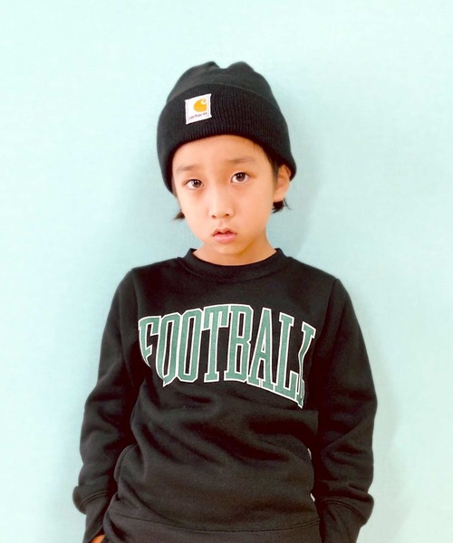 Carhartt（カーハート）の「carhartt ニットビーニーキャップ（ニットキャップ/ビーニー・キッズ・ブラック/オリーブ/ブラウン・S/L）」の14枚目の写真