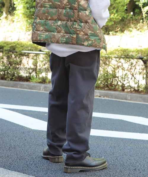 CAL O LINE（キャルオーライン）の「CAL O LINE/キャルオーライン HEAVY WEIGHT EASY PANT イージーパンツ（スウェットパンツ・メンズ・イエロー/ブラック/ホワイト・L/XL/M）」の19枚目の写真