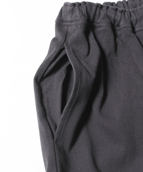 CAL O LINE（キャルオーライン）の「CAL O LINE/キャルオーライン HEAVY WEIGHT EASY PANT イージーパンツ（スウェットパンツ・メンズ・イエロー/ブラック/ホワイト・L/XL/M）」の8枚目の写真