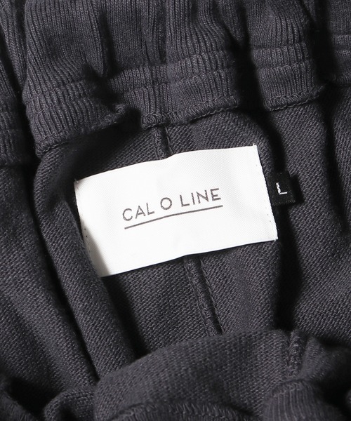 CAL O LINE（キャルオーライン）の「CAL O LINE/キャルオーライン HEAVY WEIGHT EASY PANT イージーパンツ（スウェットパンツ・メンズ・イエロー/ブラック/ホワイト・L/XL/M）」の7枚目の写真