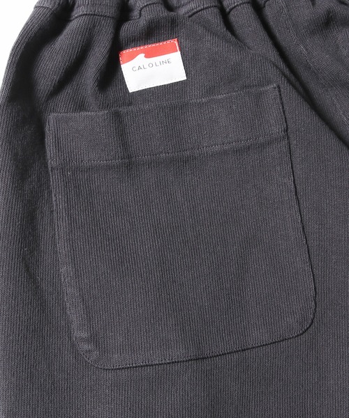 CAL O LINE（キャルオーライン）の「CAL O LINE/キャルオーライン HEAVY WEIGHT EASY PANT イージーパンツ（スウェットパンツ・メンズ・イエロー/ブラック/ホワイト・L/XL/M）」の11枚目の写真