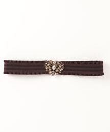 axes femme（アクシーズファム）の「ハートオーナメントゴムベルト（ベルト・キッズ）」