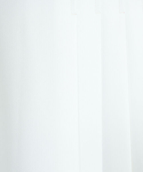 fredy emue（フレディエミュ）の「アシメプリーツミディ丈スカート（スカート・レディース・ブラック/オフホワイト・38/36）」の7枚目の写真