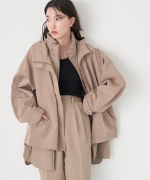 キルトベスト付きマウンテンパーカー