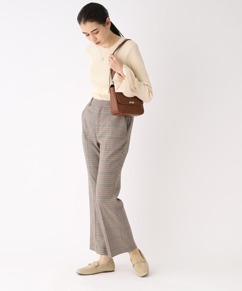 OPAQUE.CLIP(オペークドットクリップ)の「◆ビットフェイクファーローファー(ドレスシューズ・レディース・ダークブラウン系6/ベージュ系6/ブラック・03/02)」の10枚目の写真