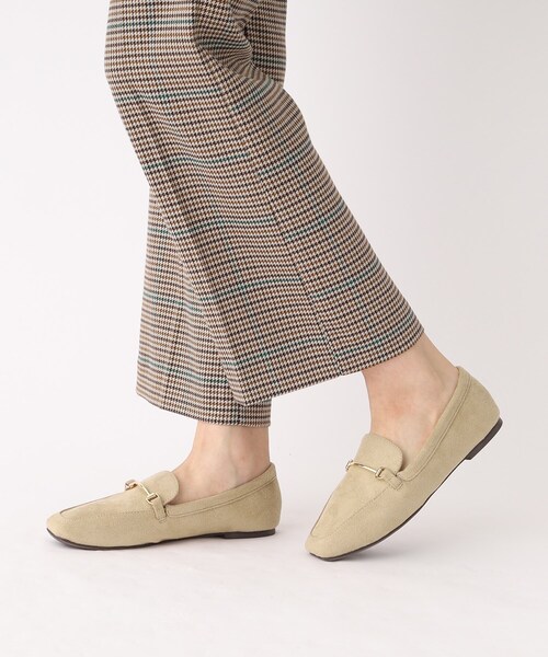 OPAQUE.CLIP(オペークドットクリップ)の「◆ビットフェイクファーローファー(ドレスシューズ・レディース・ダークブラウン系6/ベージュ系6/ブラック・03/02)」の11枚目の写真