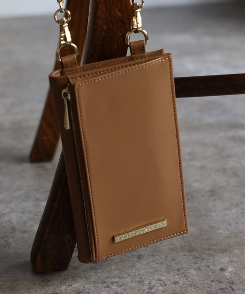 最終SALE SAGAN VIENNA ショルダー付ミニウォレット レザー 美品