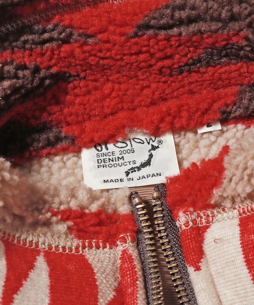 orSlow(オアスロウ)の「orSlow/オアスロウ BOA FLEECE VEST ボアフリースベスト(ベスト・メンズ・ブラウン・3/4/2)」の10枚目の写真