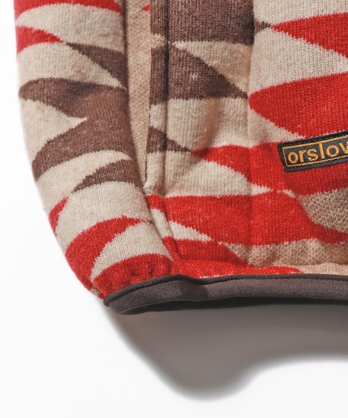 orSlow(オアスロウ)の「orSlow/オアスロウ BOA FLEECE VEST ボアフリースベスト(ベスト・メンズ・ブラウン・3/4/2)」の15枚目の写真