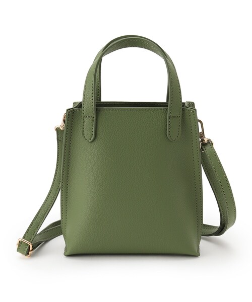 SHOO・LA・RUE（シューラルー）の「◆カードケース付きミニショルダーバッグ（ショルダーバッグ・レディース・ベージュ/ライトグリーン/グレー/ブラック/イエロー・00）」の7枚目の写真