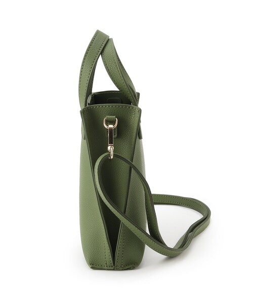 SHOO・LA・RUE（シューラルー）の「◆カードケース付きミニショルダーバッグ（ショルダーバッグ・レディース・ベージュ/ライトグリーン/グレー/ブラック/イエロー・00）」の8枚目の写真