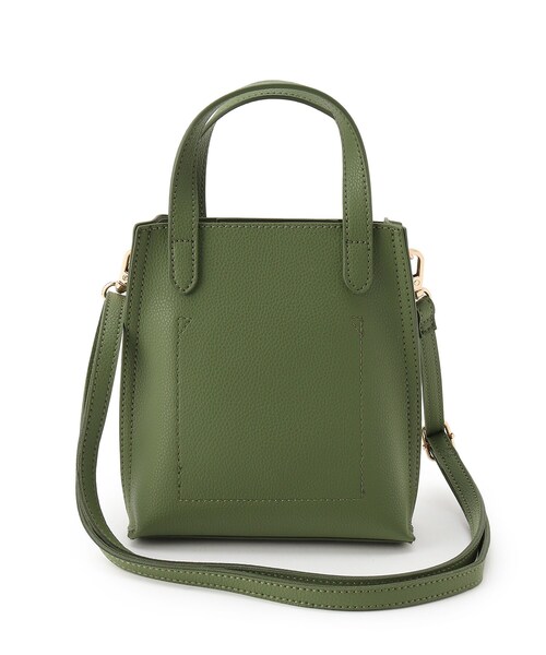 SHOO・LA・RUE（シューラルー）の「◆カードケース付きミニショルダーバッグ（ショルダーバッグ・レディース・ベージュ/ライトグリーン/グレー/ブラック/イエロー・00）」の9枚目の写真