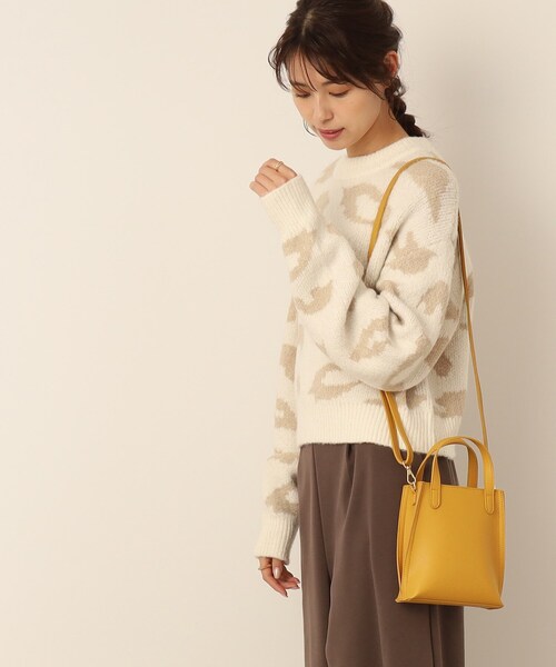 SHOO・LA・RUE（シューラルー）の「◆カードケース付きミニショルダーバッグ（ショルダーバッグ・レディース・ベージュ/ライトグリーン/グレー/ブラック/イエロー・00）」の22枚目の写真