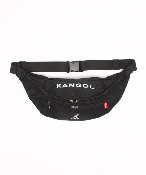 KANGOL(カンゴール)の「【KANGOL(カンゴール)】ロゴ ボディバッグ/ウエストバッグ(ボディバッグ/ウエストポーチ・メンズ・ブラック系その他/ブラック・FREE)」の8枚目の写真