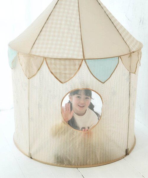 apres les cours(アプレレクール)の「キッズテント(おもちゃ・キッズ・ベージュ・FREE)」の15枚目の写真