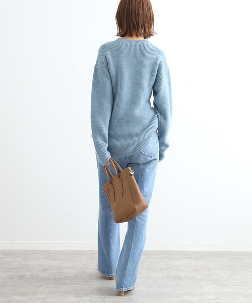 SLOBE IENA（スローブイエナ）の「【MARCO BIANCHINI/マルコ・ビアンキーニ 】  レザートート（トートバッグ・レディース・ブラック/ベージュ/イエロー・FREE）」の18枚目の写真