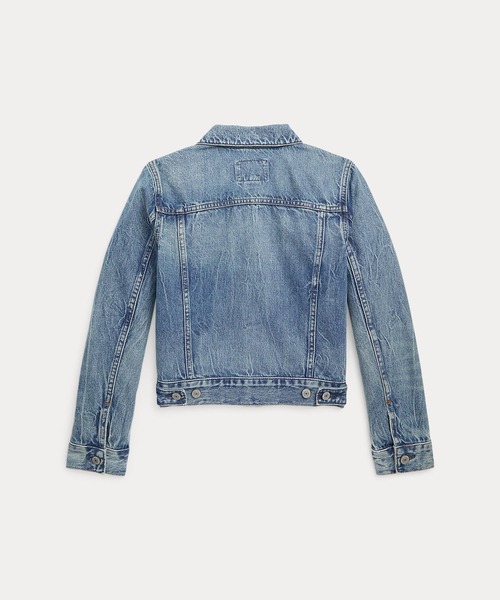 POLO RALPH LAUREN CHILDRENSWEAR（ポロ ラルフ ローレン チルドレンズウェア）の「デニム トラッカー ジャケット（デニムジャケット・キッズ・ネイビー系1・L/M/S/XL）」の5枚目の写真