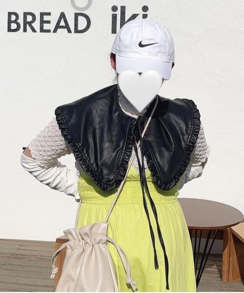 Meli rich（メリーリッチ）の「ポコポコジャガード半袖プルオーバー（Tシャツ/カットソー・レディース・ライトベージュ/ブラック/グリーン/オレンジ・MEDIUM）」の2枚目の写真