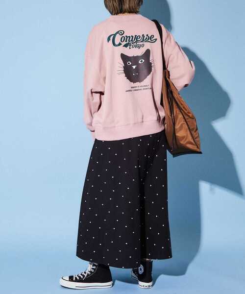 CONVERSE TOKYO(コンバーストウキョウ)の「星柄★ジャガードスカート(スカート・レディース・ブラック・FREE)」の14枚目の写真