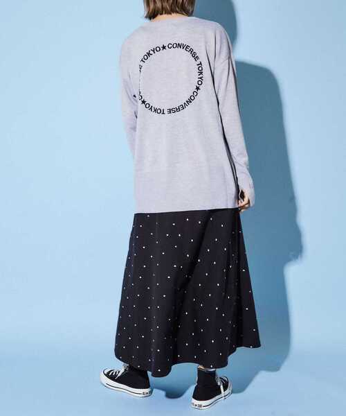CONVERSE TOKYO(コンバーストウキョウ)の「星柄★ジャガードスカート(スカート・レディース・ブラック・FREE)」の19枚目の写真