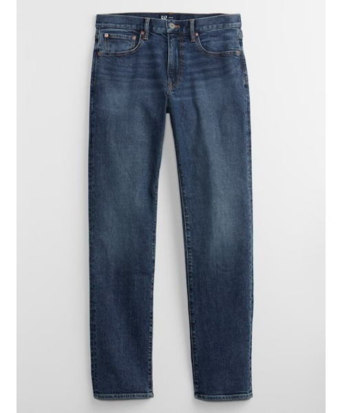 GAP(ギャップ)の「Gapflex ウォッシュウェル ストレートジーンズ(デニムパンツ・メンズ・ライトインディゴブルー・28/30/29/30/30/30/31/30/31/32/32/30/32/32/33/32/34/32/36/32)」の2枚目の写真