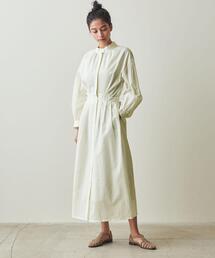 ＜A PUPIL × Steven Alan＞MAXI DRESS OFF WHITE/ワンピース