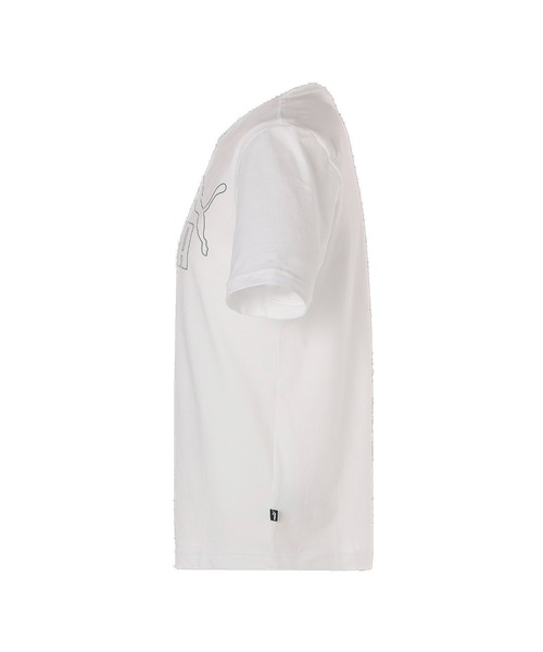 PUMA(プーマ)の「PUMA プーマ メンズ ESS ELEVATED 半袖 Tシャツ(Tシャツ/カットソー・メンズ・ネイビー/ブラック/ホワイト/オレンジ・XX-LARGE/MEDIUM/SMALL/LARGE/X-LARGE)」の5枚目の写真