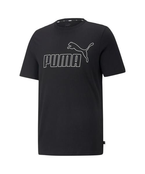 PUMA(プーマ)の「PUMA プーマ メンズ ESS ELEVATED 半袖 Tシャツ(Tシャツ/カットソー・メンズ・ネイビー/ブラック/ホワイト/オレンジ・XX-LARGE/MEDIUM/SMALL/LARGE/X-LARGE)」の6枚目の写真