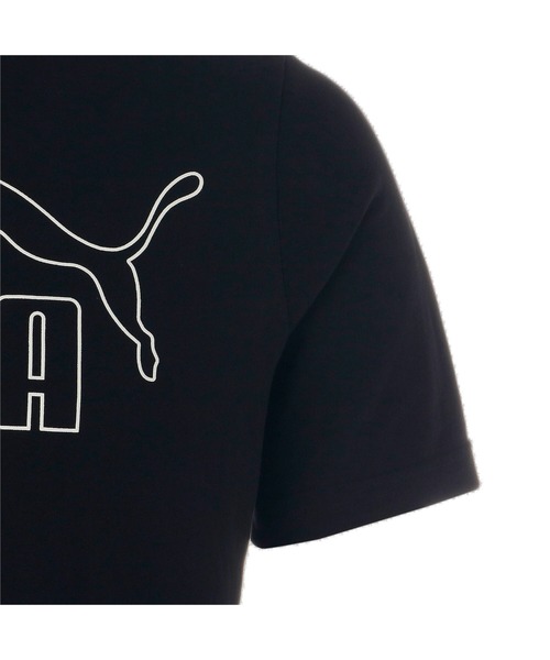 PUMA(プーマ)の「PUMA プーマ メンズ ESS ELEVATED 半袖 Tシャツ(Tシャツ/カットソー・メンズ・ネイビー/ブラック/ホワイト/オレンジ・XX-LARGE/MEDIUM/SMALL/LARGE/X-LARGE)」の9枚目の写真