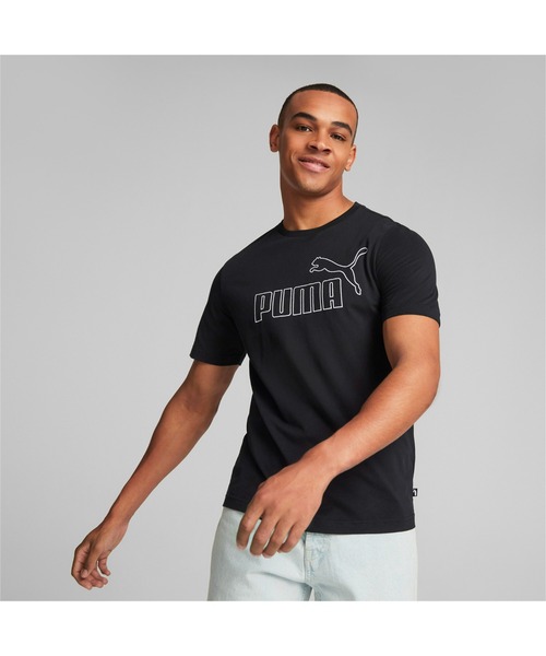 PUMA(プーマ)の「PUMA プーマ メンズ ESS ELEVATED 半袖 Tシャツ(Tシャツ/カットソー・メンズ・ネイビー/ブラック/ホワイト/オレンジ・XX-LARGE/MEDIUM/SMALL/LARGE/X-LARGE)」の11枚目の写真