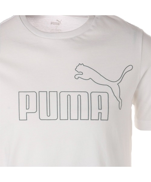 PUMA(プーマ)の「PUMA プーマ メンズ ESS ELEVATED 半袖 Tシャツ(Tシャツ/カットソー・メンズ・ネイビー/ブラック/ホワイト/オレンジ・XX-LARGE/MEDIUM/SMALL/LARGE/X-LARGE)」の19枚目の写真