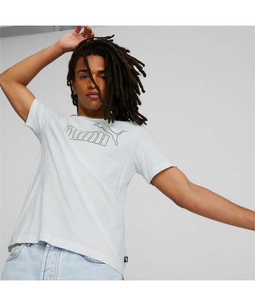 PUMA(プーマ)の「PUMA プーマ メンズ ESS ELEVATED 半袖 Tシャツ(Tシャツ/カットソー・メンズ・ネイビー/ブラック/ホワイト/オレンジ・XX-LARGE/MEDIUM/SMALL/LARGE/X-LARGE)」の22枚目の写真