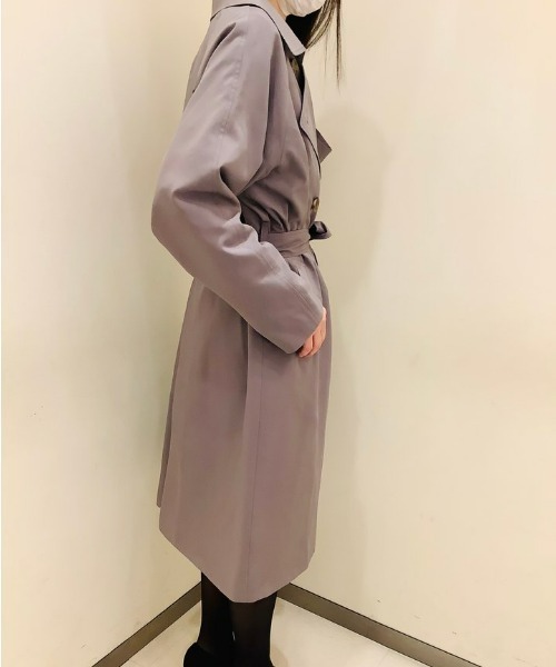 BRICK HOUSE by TOKYO SHIRT（ブリックハウス）の「ベーシックトレンチコート（トレンチコート・レディース・ライトカーキ/ネイビー/グレイッシュベージュ/ライトベージュ・M/L）」の22枚目の写真