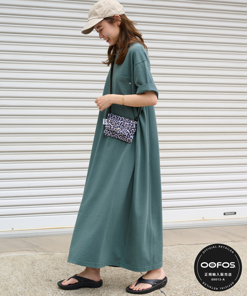 OOFOS（ウーフォス）の「《追加》【OOFOS/ウーフォス】ORIGINAL：サンダル（サンダル・レディース・ブラック/カーキ/ベージュ/パープル・22cm/23cm/24cm/25cm）」の8枚目の写真