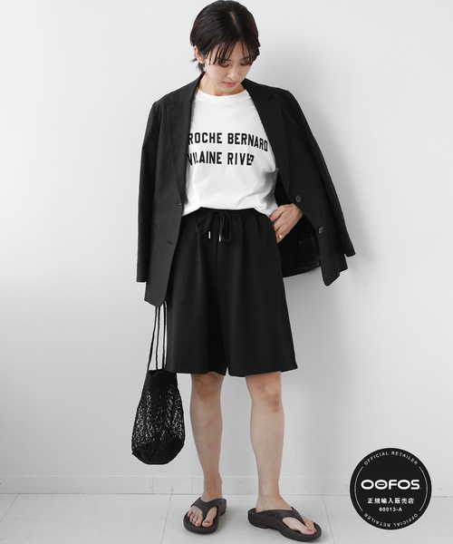 OOFOS（ウーフォス）の「《追加》【OOFOS/ウーフォス】ORIGINAL：サンダル（サンダル・レディース・ブラック/カーキ/ベージュ/パープル・22cm/23cm/24cm/25cm）」の17枚目の写真