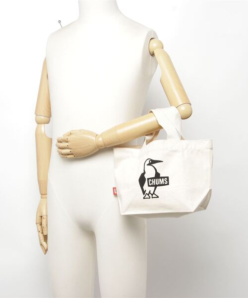 CHUMS(チャムス)の「CHUMS/チャムス トートバック Booby Mini Canvas Tote ブービーミニキャンバストート CH60-3496(トートバッグ・メンズ・ブラック/レッド/ホワイト/ミント/ブルー/グリーン・FREE)」の10枚目の写真