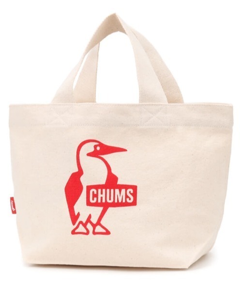 CHUMS(チャムス)の「CHUMS/チャムス トートバック Booby Mini Canvas Tote ブービーミニキャンバストート CH60-3496(トートバッグ・メンズ・ブラック/レッド/ホワイト/ミント/ブルー/グリーン・FREE)」の6枚目の写真