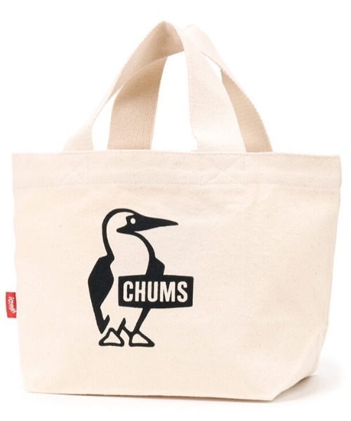 CHUMS(チャムス)の「CHUMS/チャムス トートバック Booby Mini Canvas Tote ブービーミニキャンバストート CH60-3496(トートバッグ・メンズ・ブラック/レッド/ホワイト/ミント/ブルー/グリーン・FREE)」の1枚目の写真