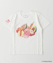 ベアフット Tシャツ THE BAREFOOT tシャツ 「 こびとづかん 」 キッズロングTシャツ