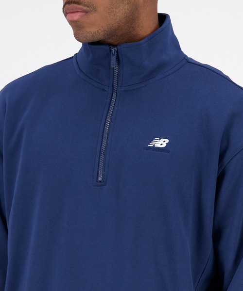 セール】NB Athletics 90's ハーフジップ モックスウェットシャツ