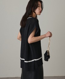 Loungedress リネンライクニットベスト 新品 - メルカリ