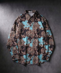 REGIEVO（レジエボ）の「Allover pattern dolman sleeve long sleeve shirt / 総柄ドルマンスリーブ長袖シャツ unisex（シャツ/ブラウス）」