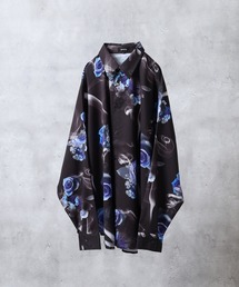 REGIEVO（レジエボ）の「Allover pattern dolman sleeve long sleeve shirt / 総柄ドルマンスリーブ長袖シャツ unisex（シャツ/ブラウス・メンズ）」