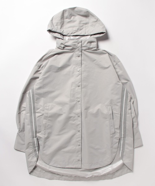 aunt lily(アントリリー)の「撥水 防風 2WAY シャツジャケット マウンテンパーカー ライトアウター チュニック丈 軽量 羽織り 洗える きれいめ 大人カジュアル(その他アウター・レディース・ブロンズ/ブラック/シルバー・7号/11号/9号/13号/15号)」の13枚目の写真