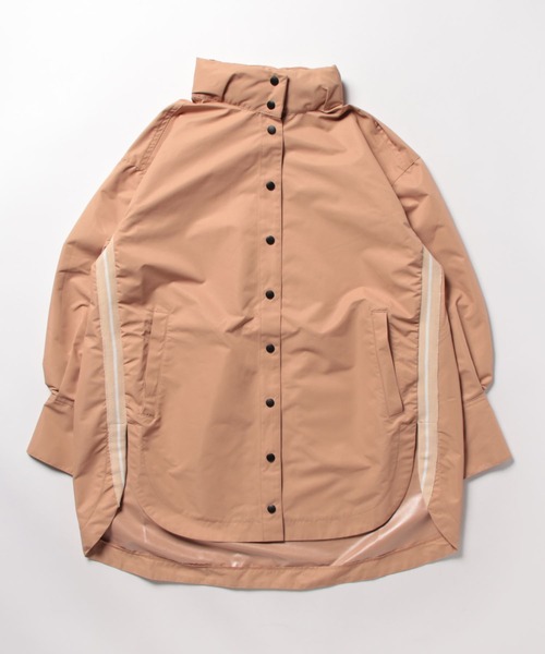 aunt lily(アントリリー)の「撥水 防風 2WAY シャツジャケット マウンテンパーカー ライトアウター チュニック丈 軽量 羽織り 洗える きれいめ 大人カジュアル(その他アウター・レディース・ブロンズ/ブラック/シルバー・7号/11号/9号/13号/15号)」の15枚目の写真
